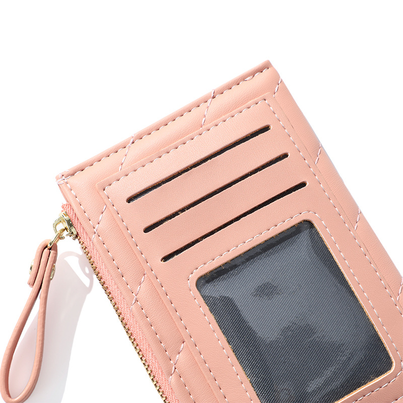 Women's Solid Color Pu Leather Zipper Wallets display picture 13