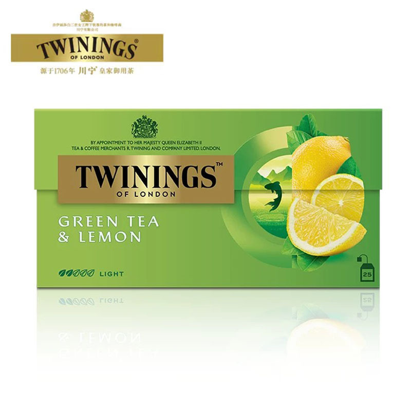 Chuanning Lemon Green Tea Bag 25 Pieces European Imported British Twinings Qinxiang Fruit Tea Bag Chuanning Lemon Green Tea Bag 25 Pieces European Imported British Twinings Qinxiang Fruit Tea Bag