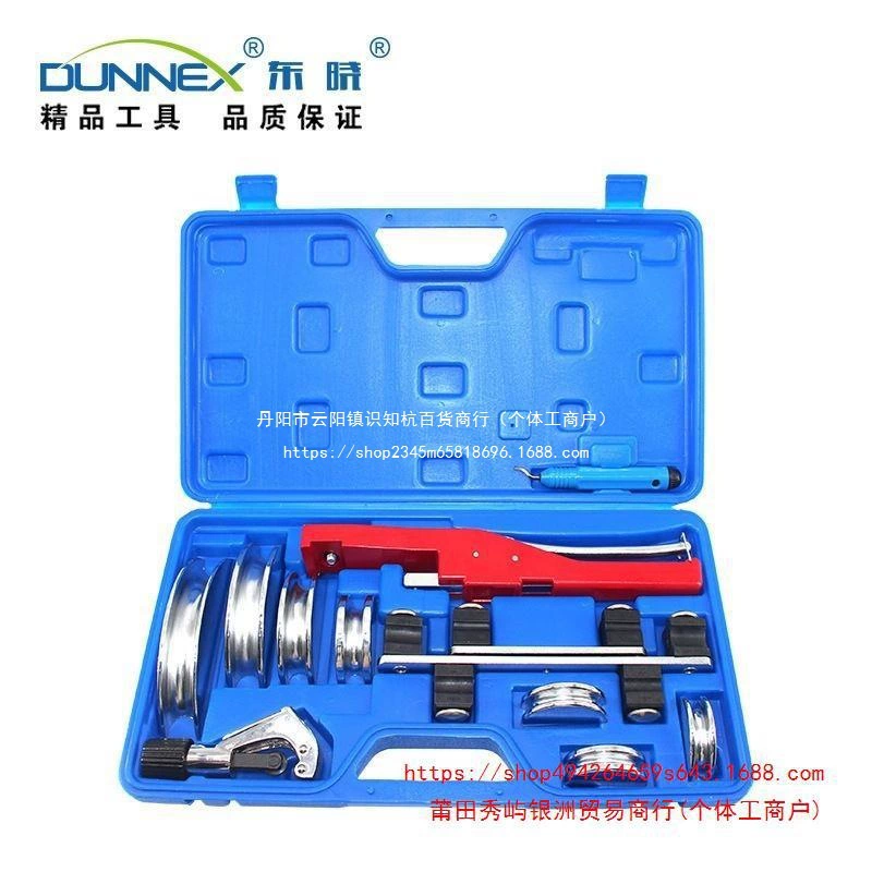 Комбинированный трубогиб CT-999F 6-22 мм с мгновенной скидкой при первом заказе, ручной, алюминиевый диск, механизм с трещоткой для экономии труда