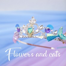 Flowers and Cats�İl���{ɫŮͯ�����ɐ�ˮ�������l�^��^���ʹ�