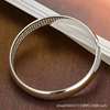Glossy retro copper silver bracelet, internet celebrity, simple and elegant design