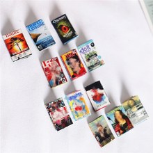 BJD场景拍摄道具漫画书 Dollhouse1:12迷你娃娃屋袖珍家具配件书