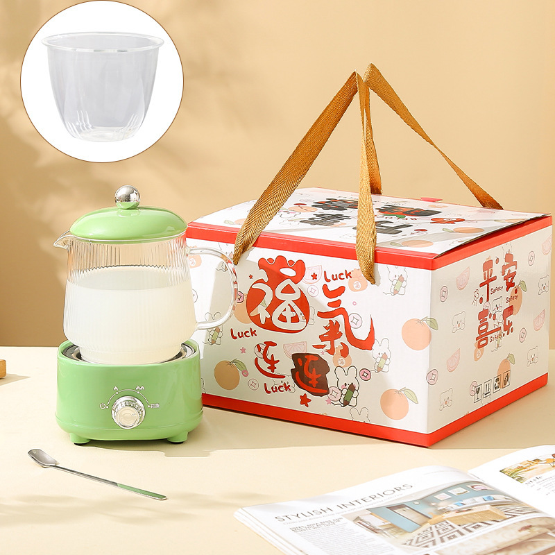 多機能養生ポットオフィス大容量養生カップ電熱カップ煮花茶湯たんぽ保温カップギフトボックス|undefined