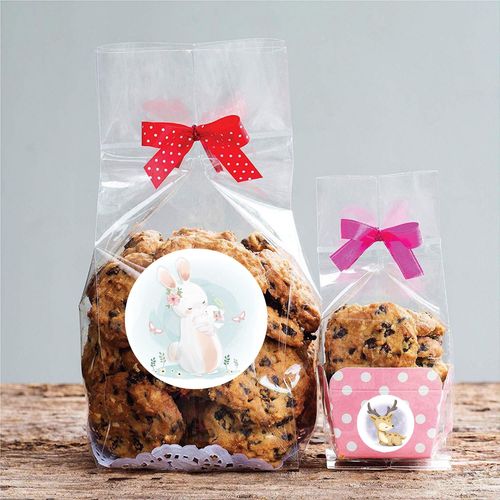 Round cartoon decorative label cute hand-painted animal sticker simple ins internet celebrity sealing sticker 500 stickers/roll