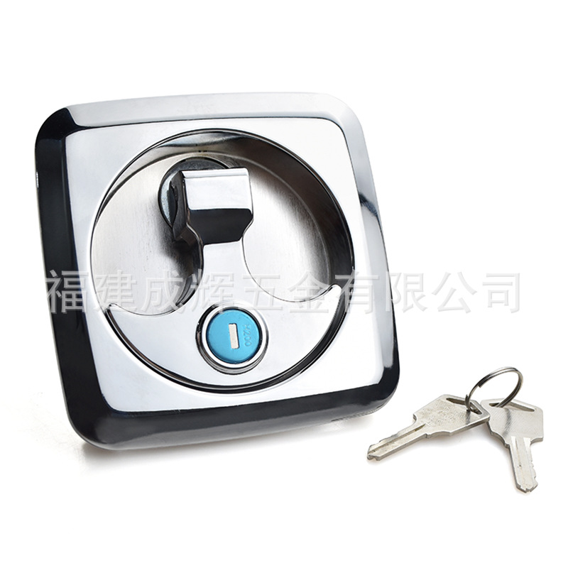 Factory straight hair zinc alloy folding handle panel lock industrial lever panel lock mechanical equipment panel lock