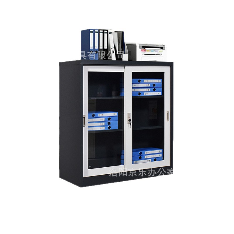 Dos puertas de acero deslizante gabinete de archivos confidenciales desmontable gabinete de archivos de oficina gabinete de archivos fabricantes soporte ODM