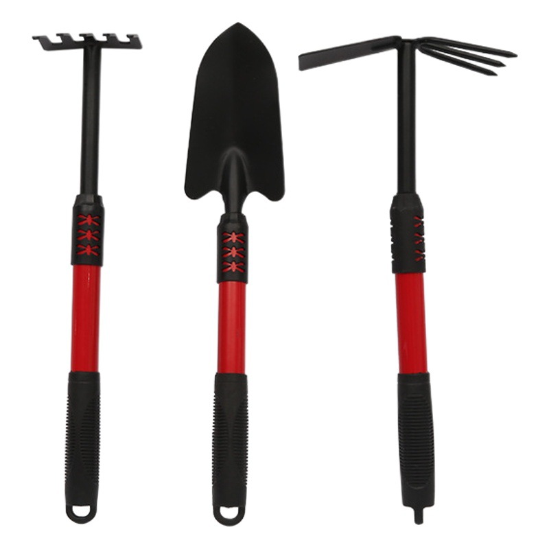 Conjunto de tres piezas de herramientas de Ganhai plantación de hortalizas plantando flores que crecen flores suculentas pala de flores pala de jardinería pala pequeña