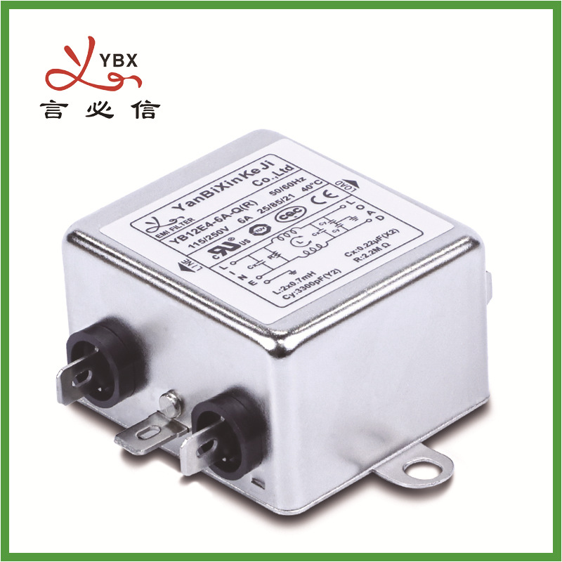 单相交流内置式电源滤波器|厂家直供|言必信电源滤波器