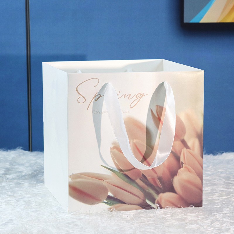 그림과 같이 핑크 튤립 트럼펫 25*25*25CM;