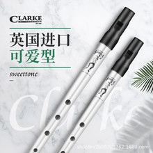 爱尔兰哨笛D调C调英国进口克拉克clarke可爱型锡笛六孔竖笛口风笛