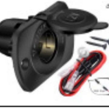 Avtomobil Siqaret Yandırıcı Rozetkası DC 12V Motosiklet, Qayıq, Yük Maşını, RV Üçün