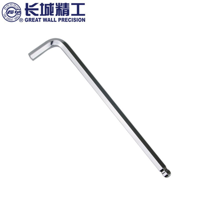长城 内六角扳手S2六棱角板手螺丝刀3/4/5/6/7/8/9/10/12/19mm 3m