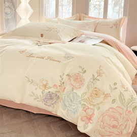 四件套;棉花被;纤维被