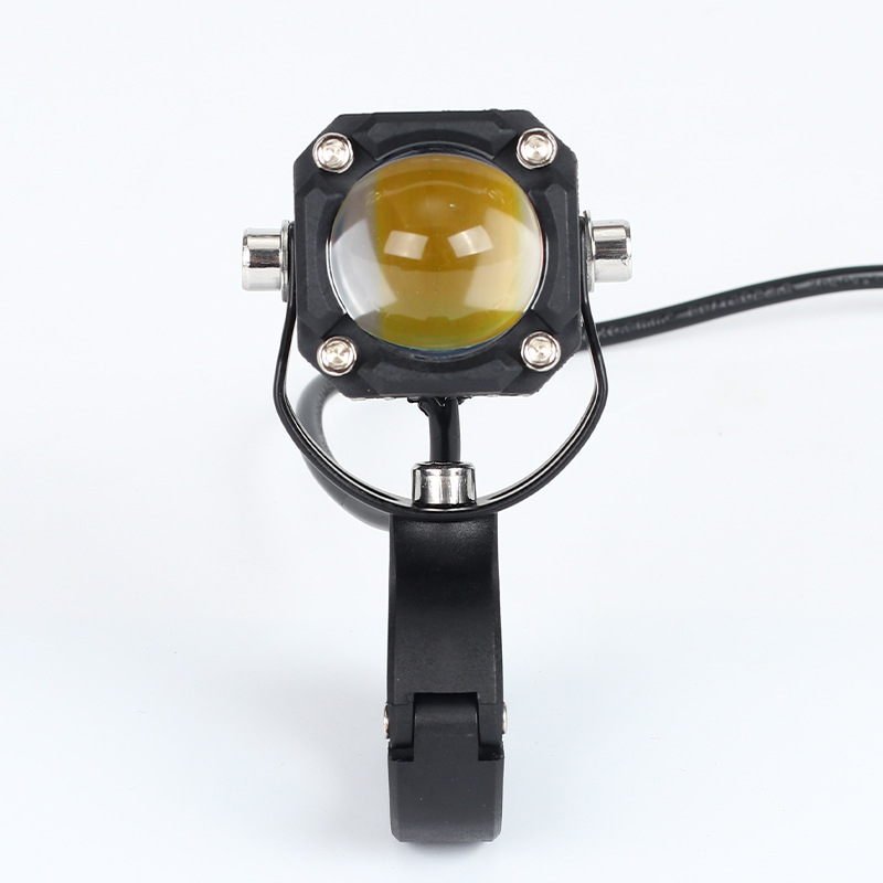 Faro de motocicleta con ojo de diablo, luz externa eléctrica para coche, luz para vehículo eléctrico, faro delantero dedicado con ojo de diablo.