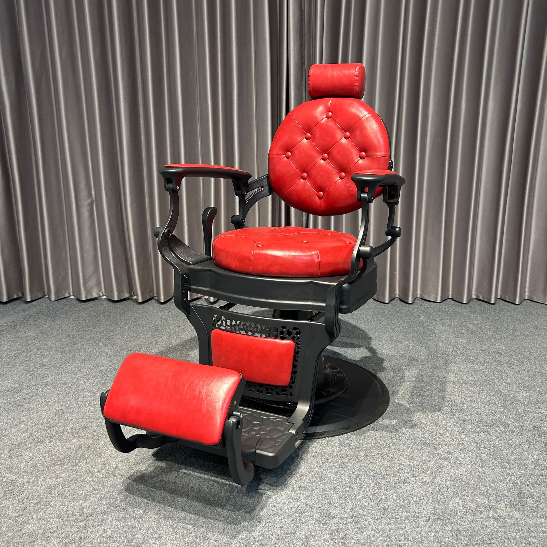 Silla de barbería de hombre retro silla de barbería silla de afeitado especial para caer silla de afeitado silla de pecado image 29