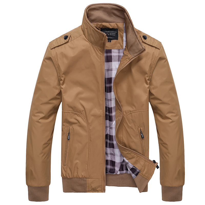 Cross-Border Middle-Aged and Elderly Jackets Men's Jackets 2021 Spring and Autum New Men's Wholesale Jackets Thin Casual Tops Cross-Border Middle-Aged and Elderly Jackets Men's Jackets 2021 Spring and Autum New Men's Wholesale Jackets Thin Casual Tops