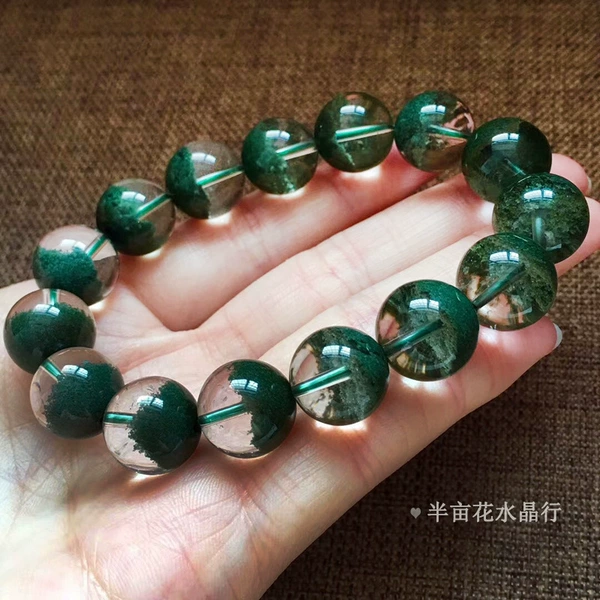 7A Green Ghost Poly Treasure Treasure 6mm 6mm