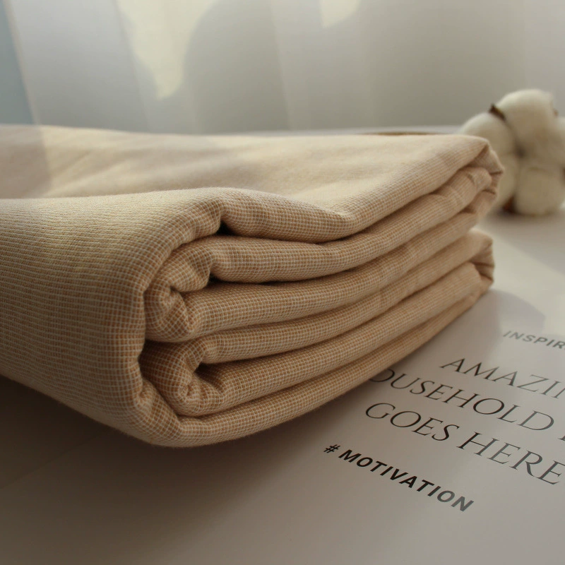 2V06 льняные ~ старые простыни из грубой ткани, цельные, из чистого хлопка, утолщенные, однотонные, летние, прохладные и без складок, для летнего использования