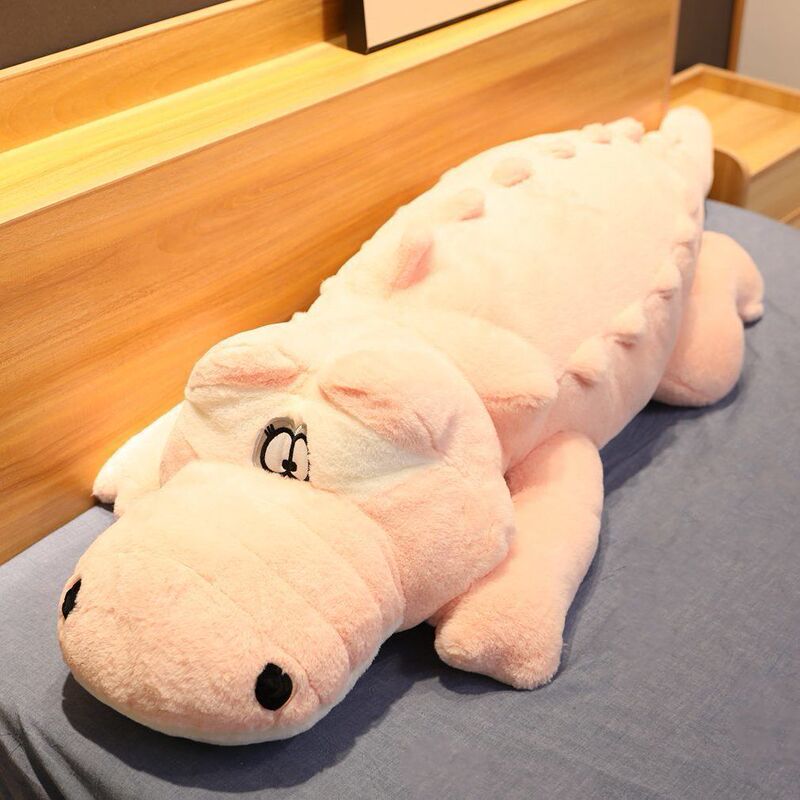 Crocodile Plush Toy Oversized Doll Cute Doll Sleeping Pillow Long Pillow Giant Doll Bed Girl Crocodile Plush Toy Oversized Doll Cute Doll Sleeping Pillow Long Pillow Giant Doll Bed Girl