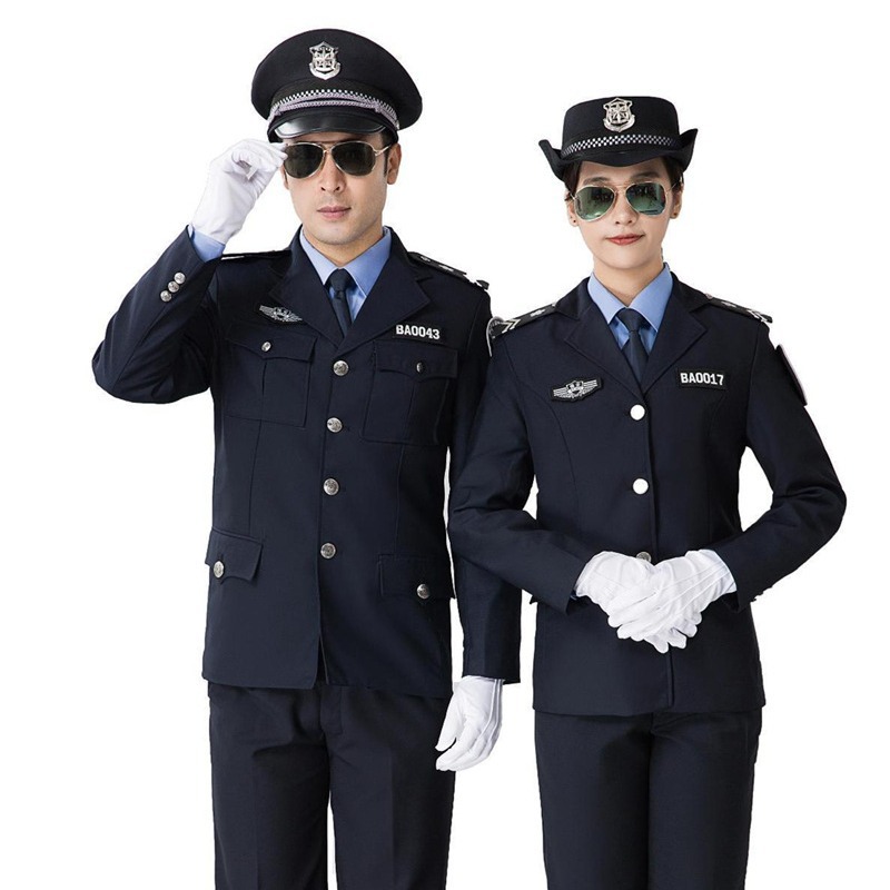 2011式保安工作服制服春秋套装男女长袖秋季夹克西服物业小区工装