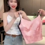 新款大码打底显瘦背心