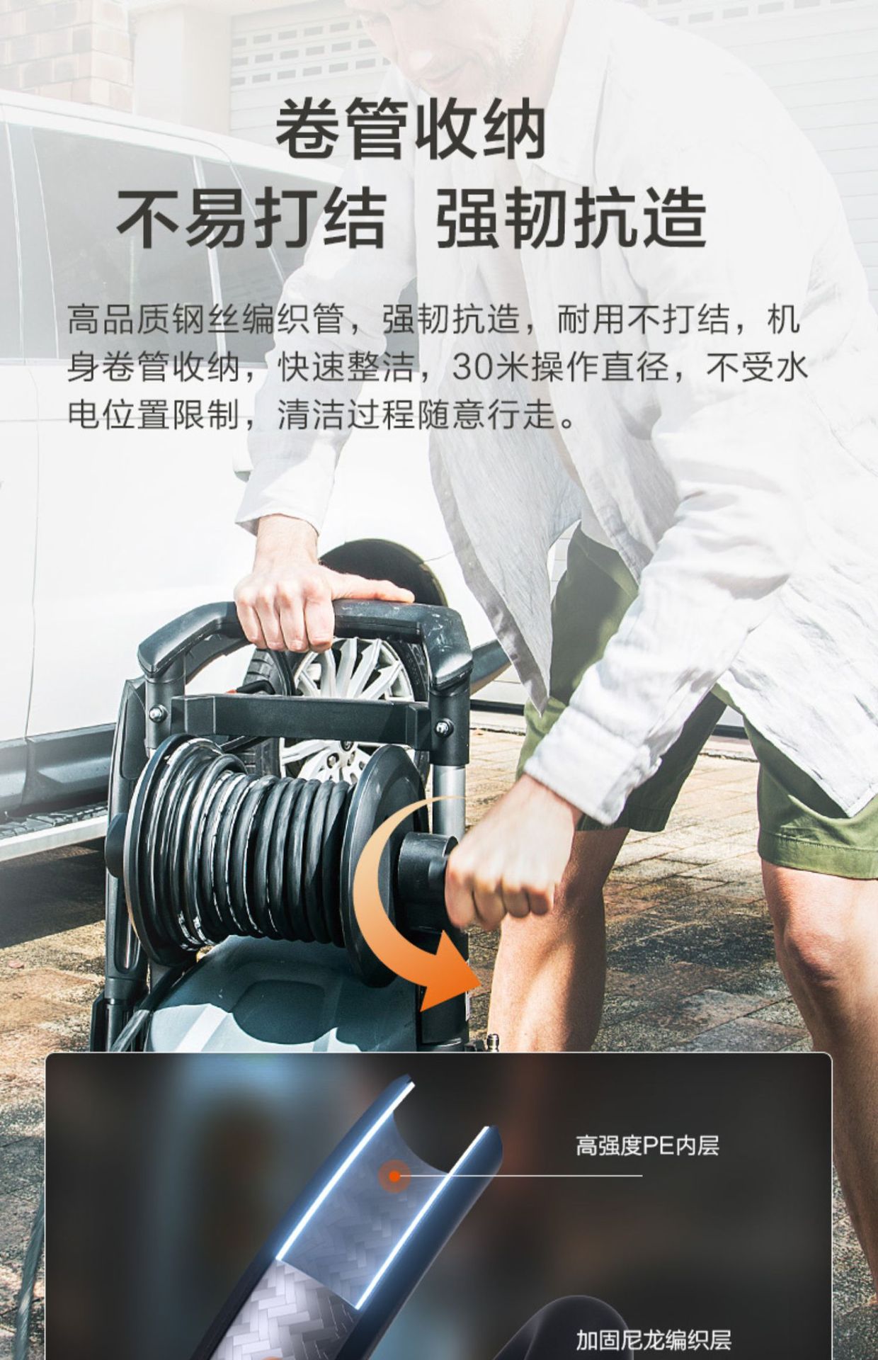 Yili 5780 Courtyard Cleaning Machine Household Car Washing Machine Water Pump High Pressure Water Gun Powerfully Rush the Ground Car Brush Artifact Gun