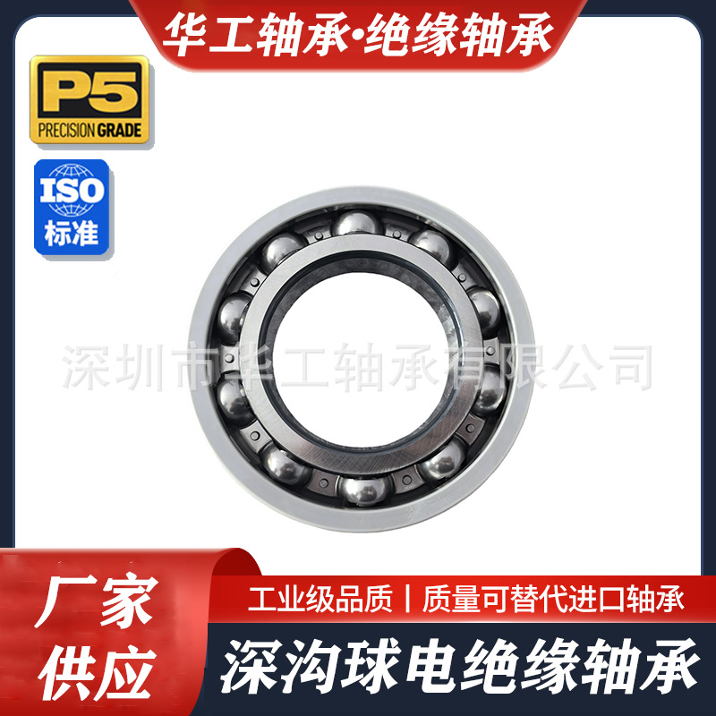 绝缘轴承 6019M/C3VL0241 外圈带绝缘层 风力发电电机专用