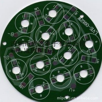 批发LED铝基板球泡灯3W大功率PCB线路板厂家铝基板pcb电路板打样
