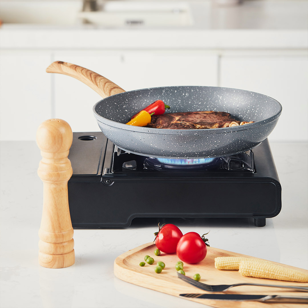 Maifan sartén de piedra sartén antiadherente panqueque tortilla sartén de bistec electromagnética Universal [marca Xiaomi]