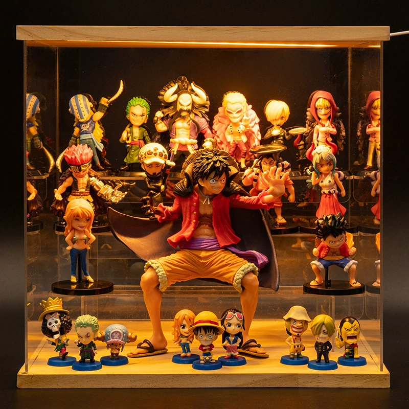 Комплект фигур One Piece: полный набор Лuffy Empress Peripherals Zoro Q Version Blind Box Doll, украшения, подарки на выпускной
