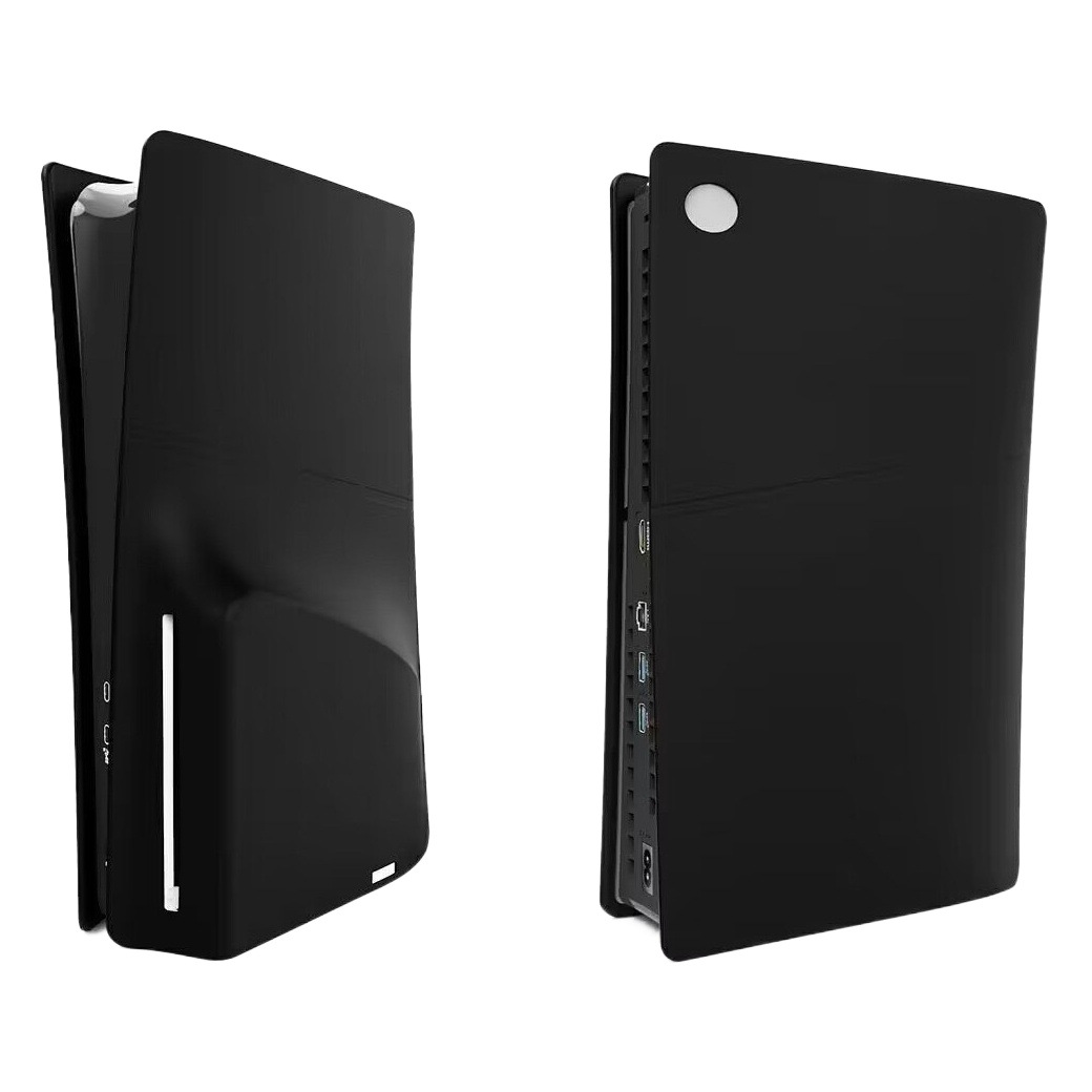 PS5 Slim host funda de silicona delgada cubierta de la superficie de la máquina delgada cubierta protectora Slim host Shell cubierta protectora de silicona