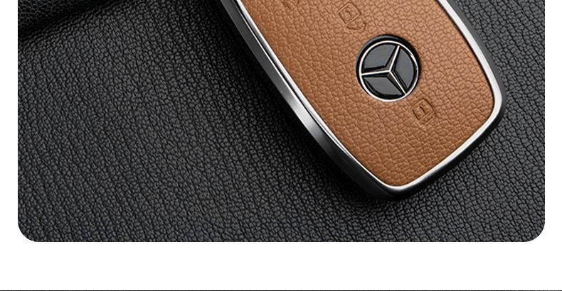 Suitable for Mercedes-Benz Gls450 Key Cover High-End Plus Version Glc300 Shell Gle450/350 Car Key Shell Buckle
