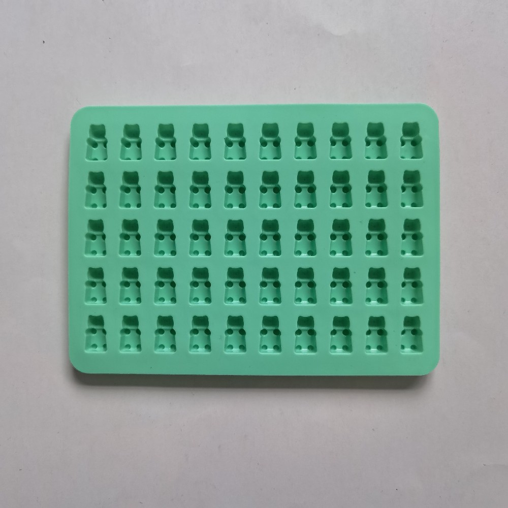 50 Lian Bear Chocolate 300 Molde de silicona Pudín Molde de postre Decoración de pasteles Utensilios para hornear de cocina