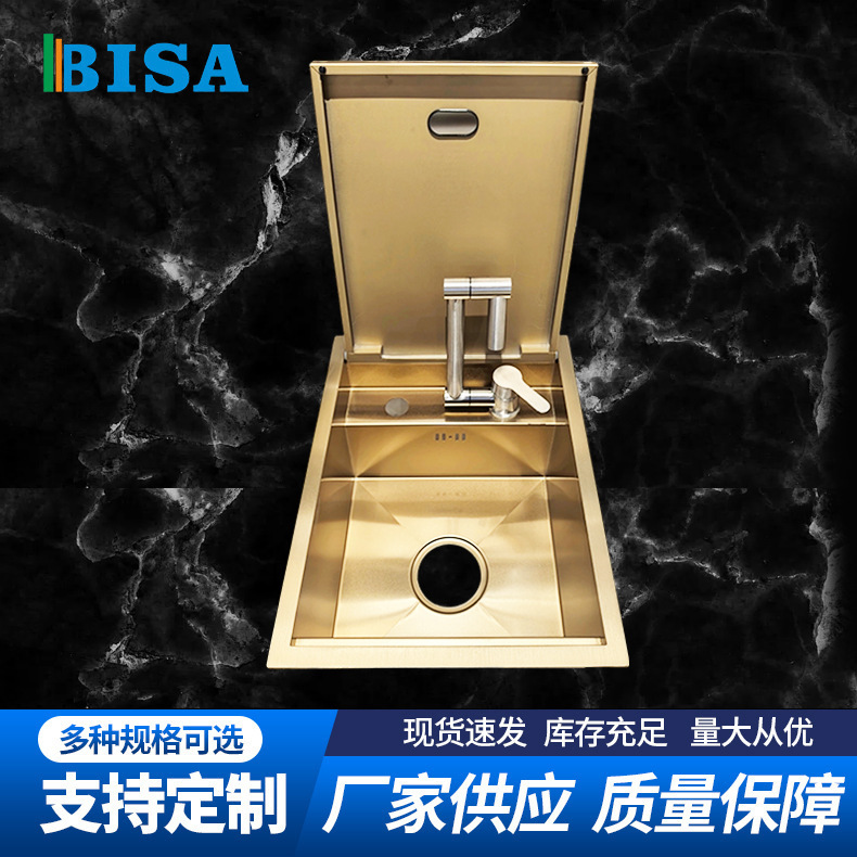Wholesale Invisible Sink Bar Island Mini Dishwashing Basin with Cover Foldable Bar Sink Wholesale Invisible Sink Bar Island Mini Dishwashing Basin with Cover Foldable Bar Sink