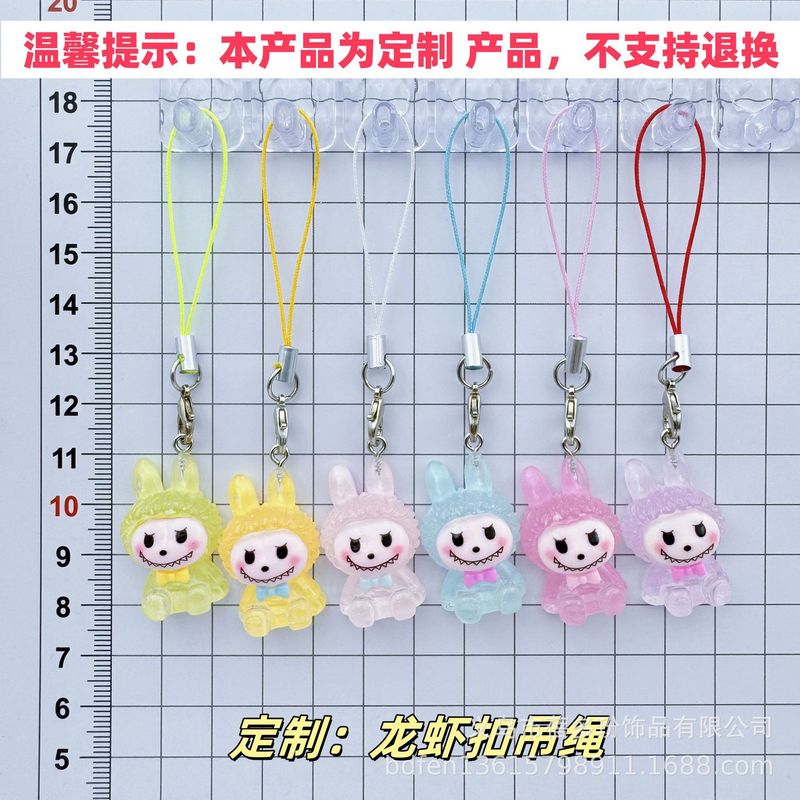 面白いウサギカピバラロブスタークラスプペンダントガールバッグペンダントカップル親友アクセサリーギフトドロップシッピング|undefined