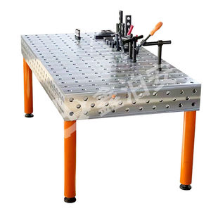 Cast Iron Three-Dimensional Flexible Welding Workbench Three-Dimensional Flexible Platform 3D Welding Flat Robot Welding Work Table
