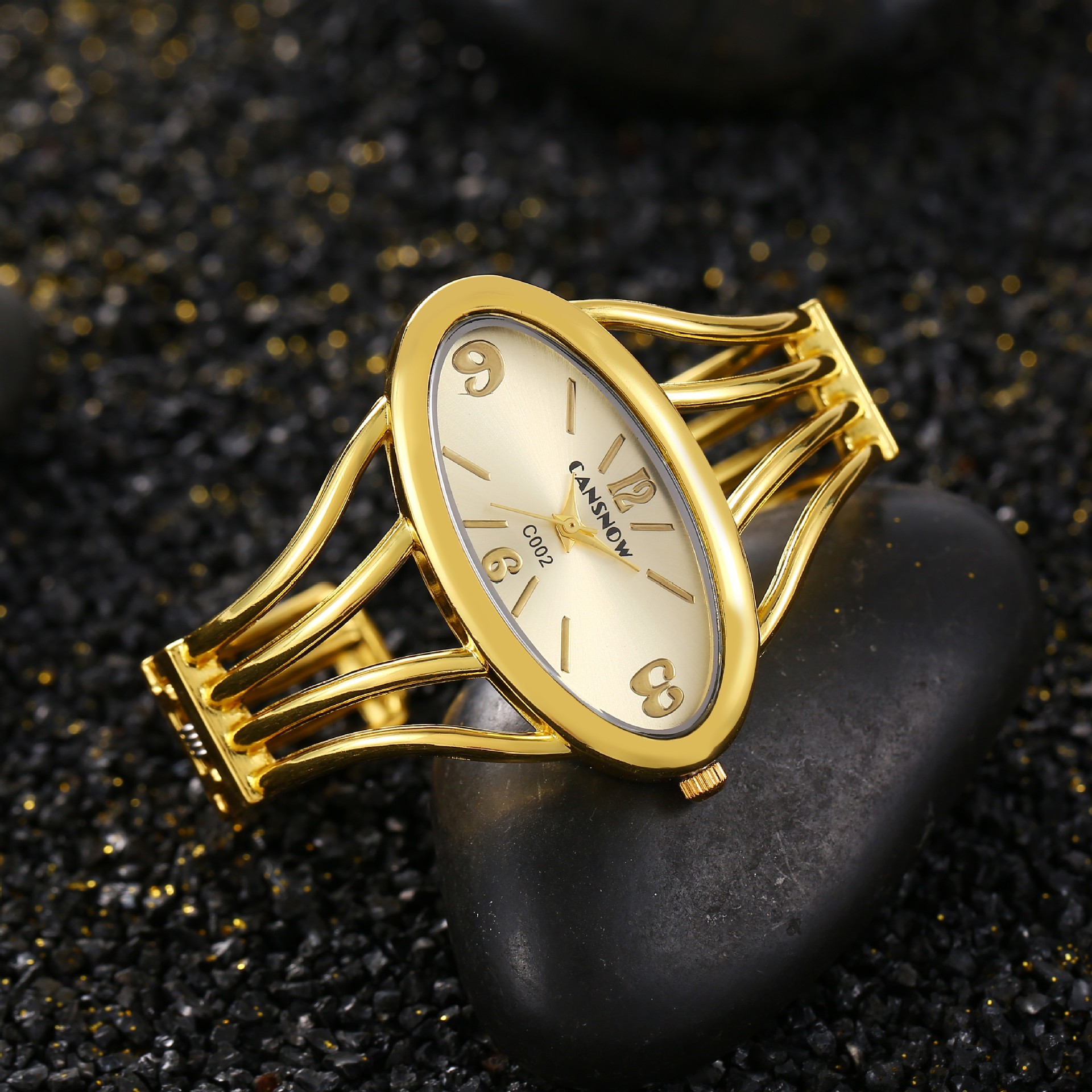 90g Weight Ordinary Glass Mirror Material Alloy Strap Material Watch Classification Pointer+Number Display Type Oval Dial Shape Business Occasion Quartz Movement Oval Pattern All Seasons Season Men's Gender Vintage Style, Classic Style Style Vintage Style Classic Style Oval Alloy Strap Quartz Watch 11