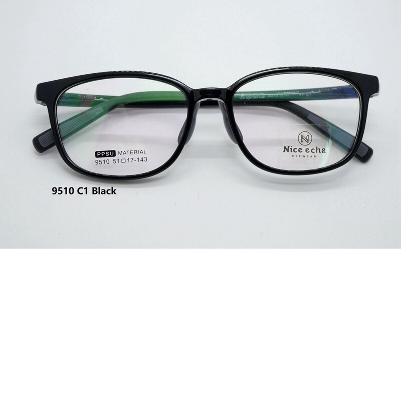 Popular Glasses Frame 9510 Kidsren's Glasses Frame Silicone Anti-Control Glasses Frame Youth Myopia Glasses