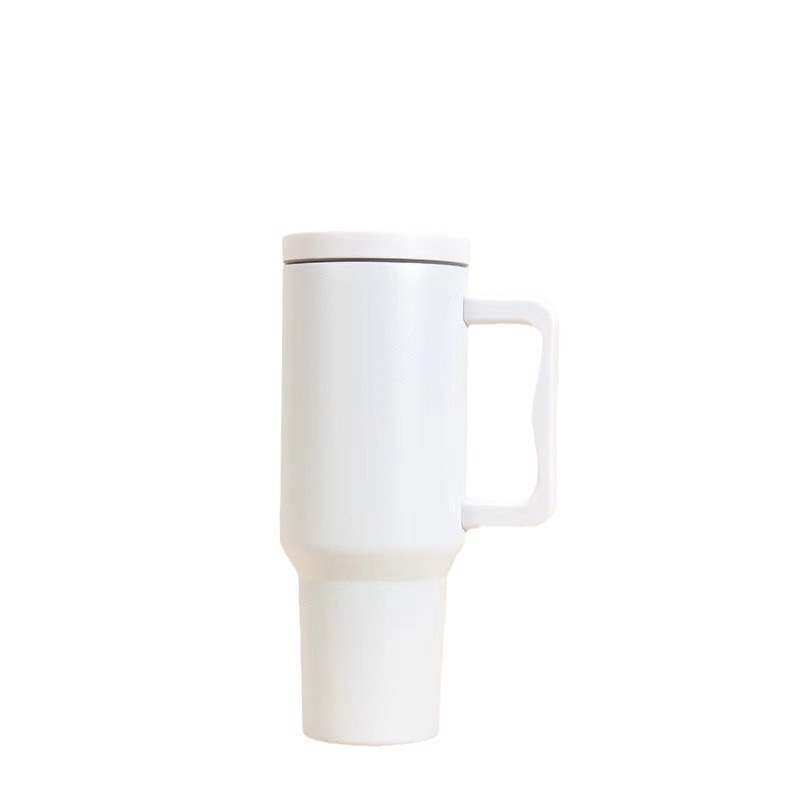 Taza de hielo con mango taza de gran capacidad unisex 304 taza de acero inoxidable portátil para automóviles al por mayor sin