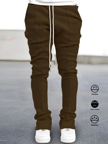 Men's Slim Fit Stretch Casual Pants Anti Wrinkle
