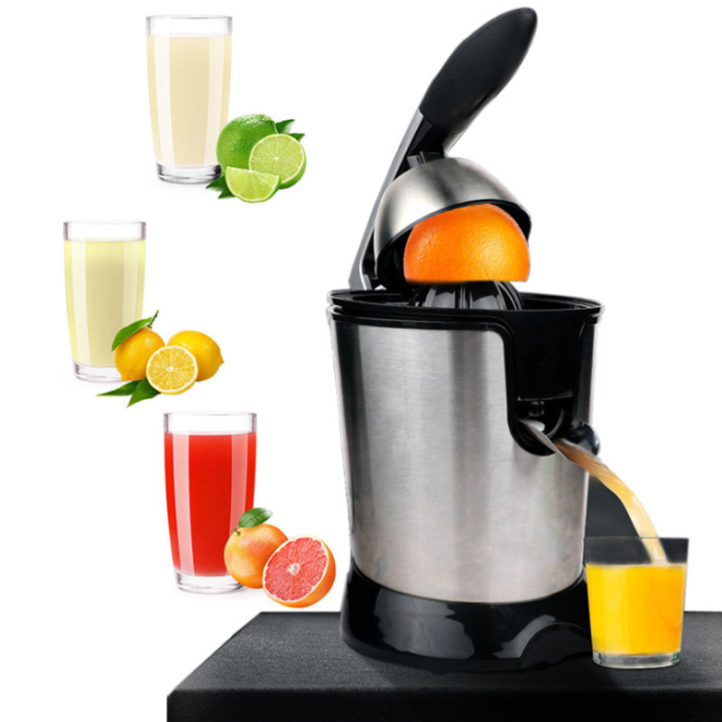 Cross-border hand-operated electric juice maker, US standard 110V, fresh lemon juice separator, stainless steel juicer