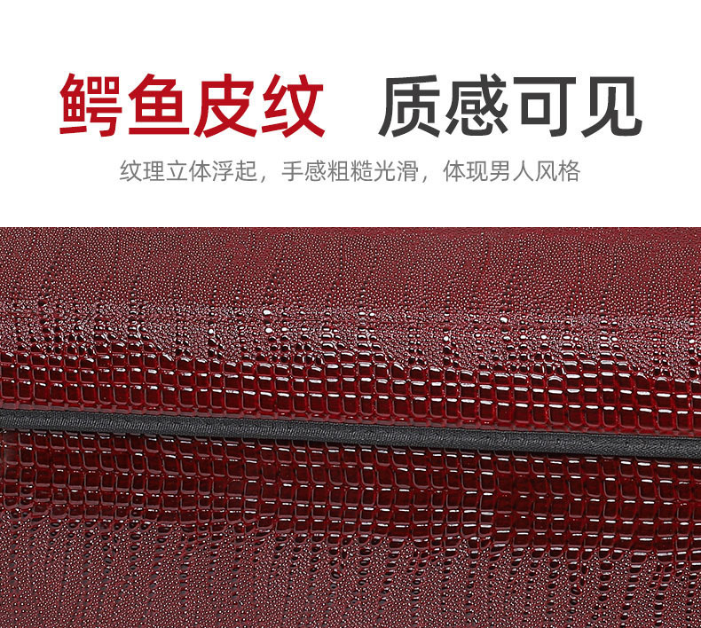Crocodile skin pattern car storage box, foldable car storage box, garbage bag, multifunctional storage box