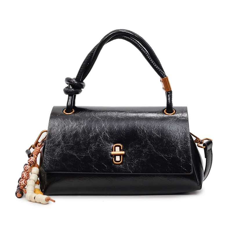 Nuevo cross-border de alta calidad bolso de moda nicho de moda bolso de hombro de mujer simple versátil bolso de hombro retro image 6