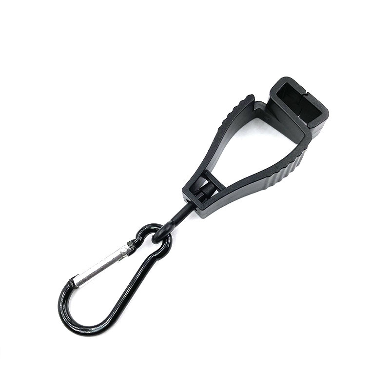 Guantes de plástico clip hebilla colgante suministros de protección laboral guantes de protección laboral clip guante clip guantes anti-perdido clip