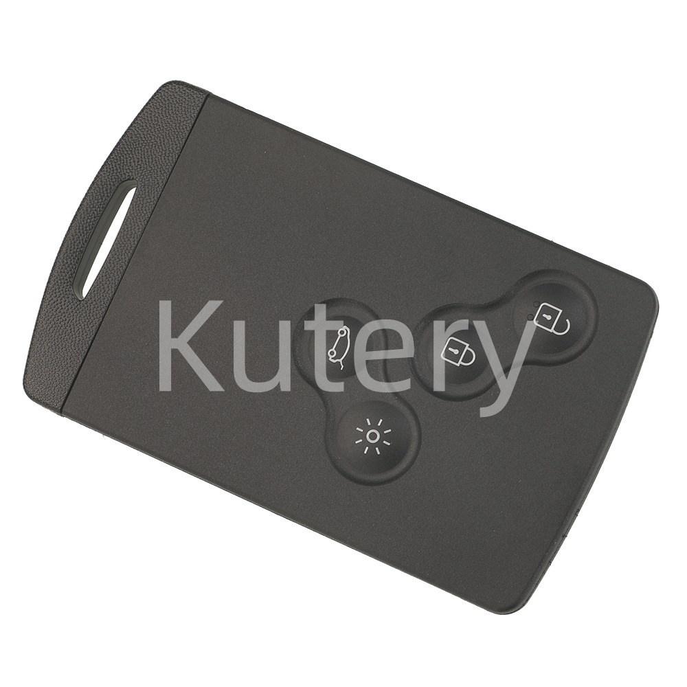 Suitable for Renault Megane 4-Button Semi-Smart Remote Car Key 433 Frequency Id46-Pcf7941 Chip