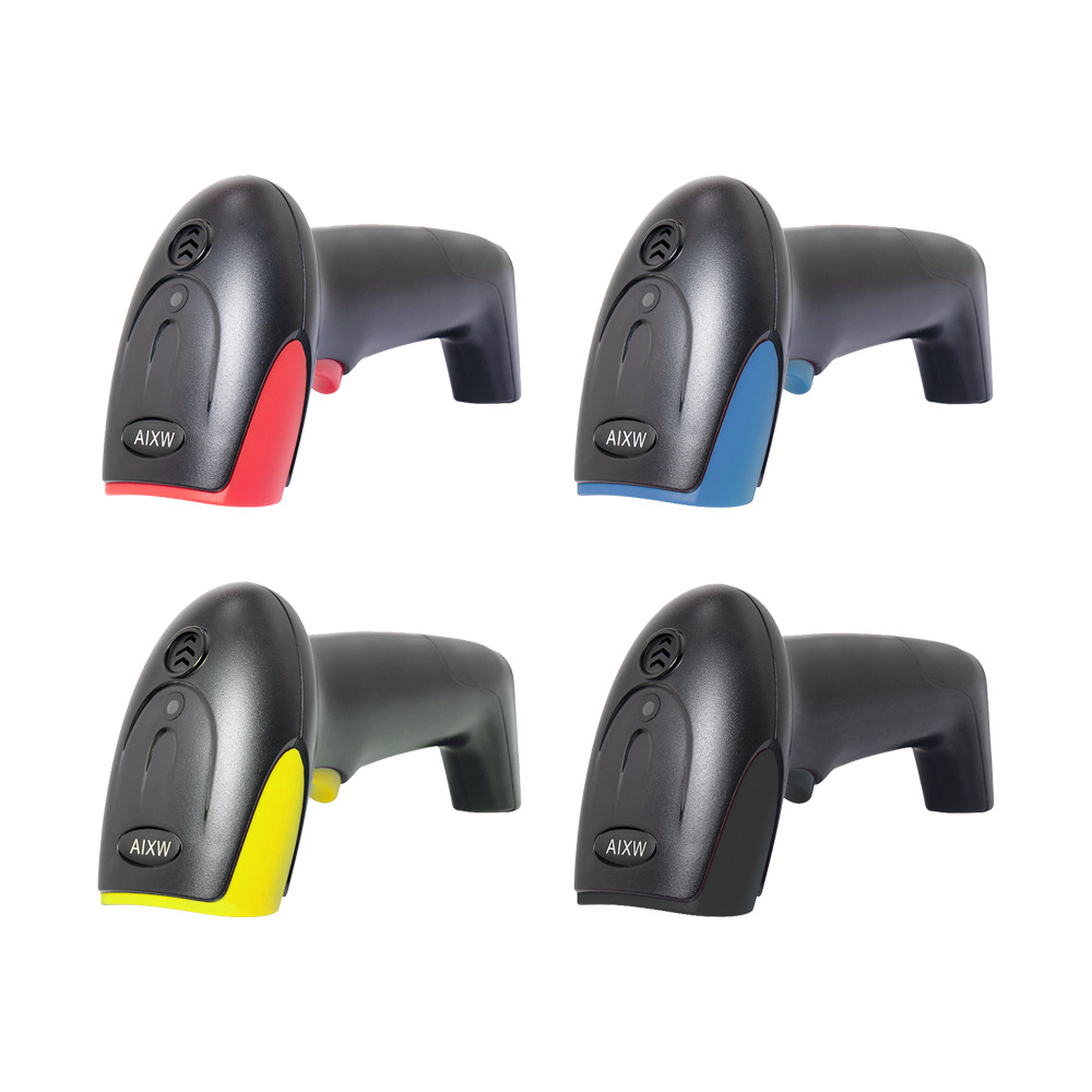 Escáner con cable unidimensional bidimensional Escáner de código de escaneo inalámbrico Bluetooth Superstor comercial Escáner expreso de logística de cajero