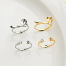 14K����ɫ��ʯ��ָ���п��{���бPճ�����ָ�hdiy�Ʒ���