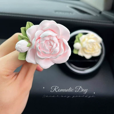 Car Perfume Aromatherapy Stone Flower Car Interior Ornament