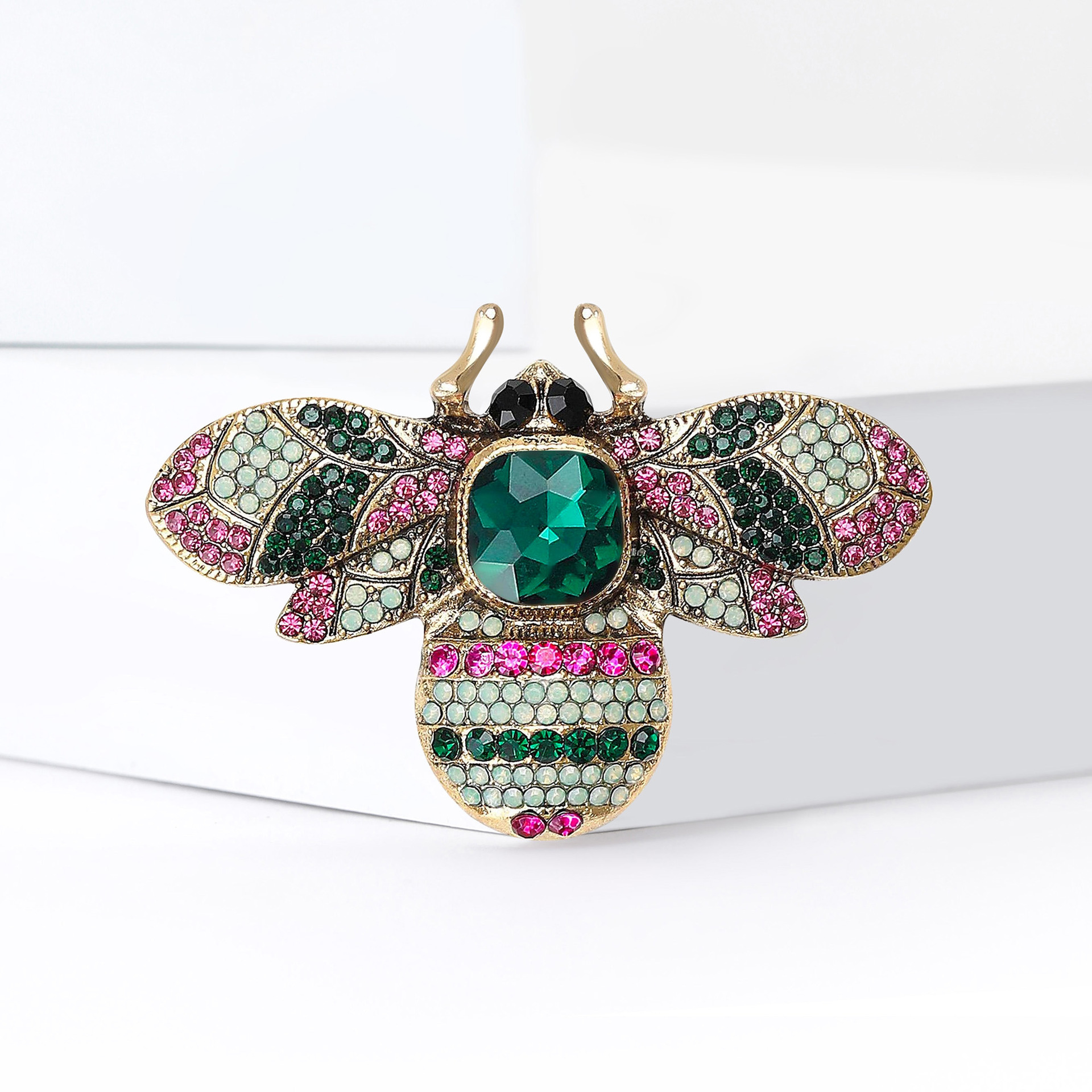 Legering strass bij broche voor dames en heren, unieke speld_voghion.com