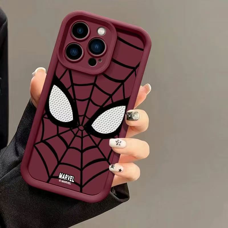 Funda para teléfono iphone16pro para Europa y América 11 Apple 15 anti-caída 14 personalidad 13promax nuevo 12xr8